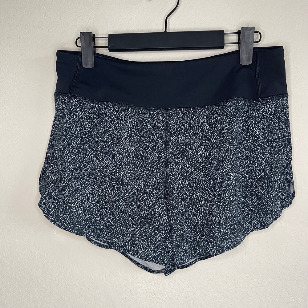 Athleta Run With It 3” Short Black & White - Size S - Picture 4 of 7